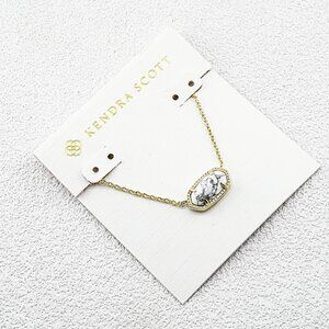 Kendra Scott White Turquoise Necklace